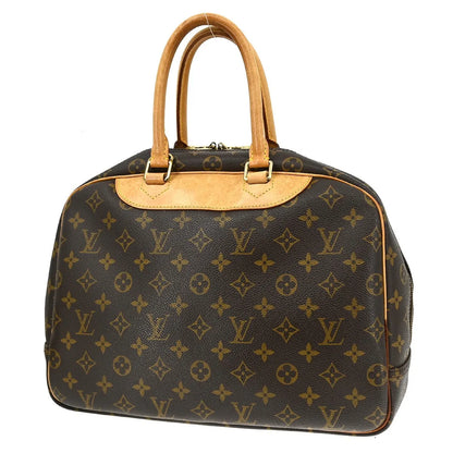 Louis Vuitton Deauville Monogram Canvas, Brown, Canvas, Handbag