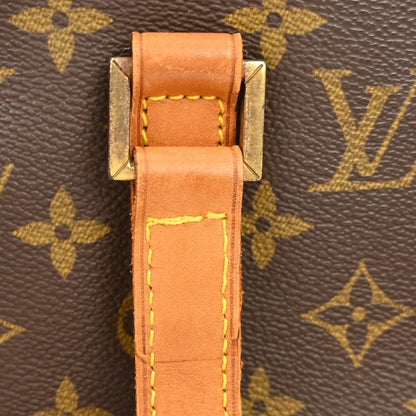 Louis Vuitton Cabas Mezzo Monogram Canvas, Brown, Canvas, Shoulder Bag
