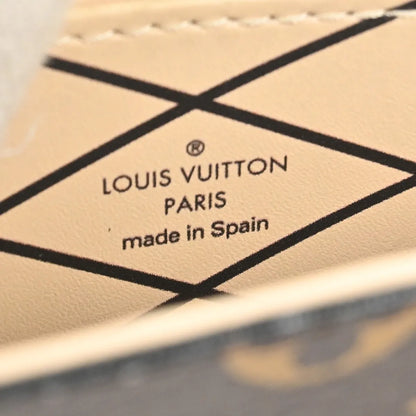 Louis Vuitton Vertical Trunk Pochette Monogram Canvas, Brown, Canvas, Clutch