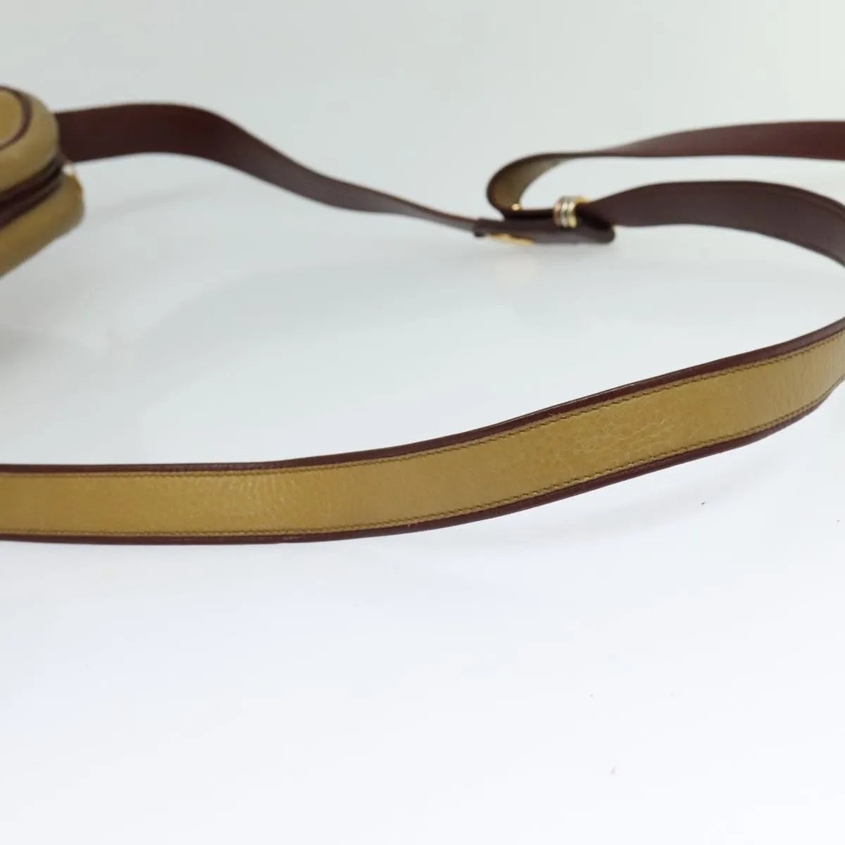 cartier Tasseled Must de Cartier Leather, Yellow, Leather, Shoulder Bag