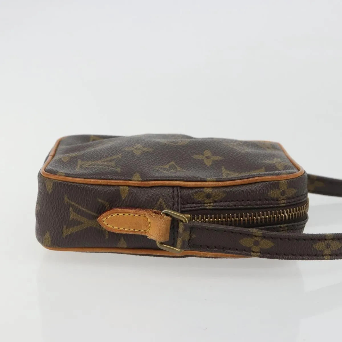 Louis Vuitton Danube Monogram, Brown, Canvas, Shoulder Bag