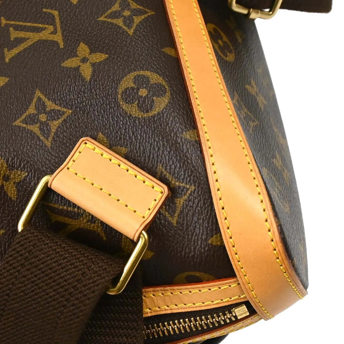 Louis Vuitton Bosphore Monogram Canvas, Brown, Canvas, Backpack