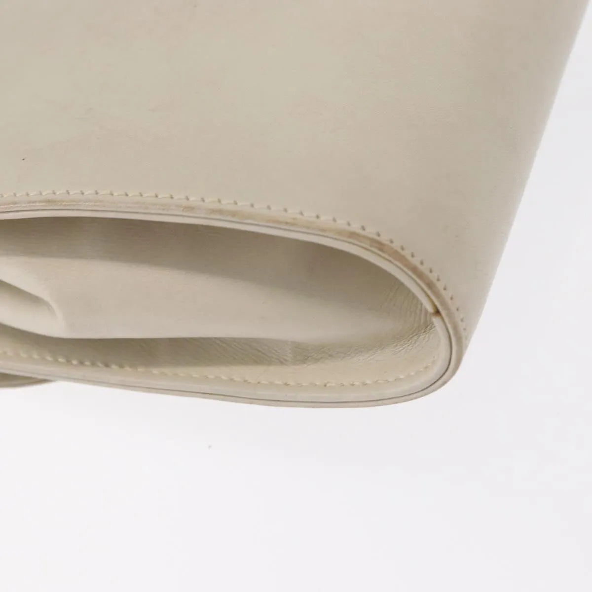Celine Vintage Leather, Ecru, Leather, Shoulder Bag