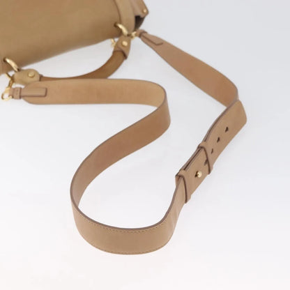 Salvatore Ferragamo Suzanna Satchel Smooth Leather, Beige, Leather, Handbag