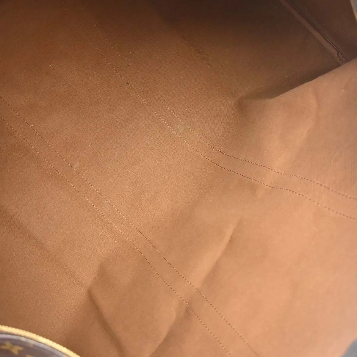 Louis Vuitton Keepall Bandouliere Monogram Canvas, Brown, Canvas, Travel Bag