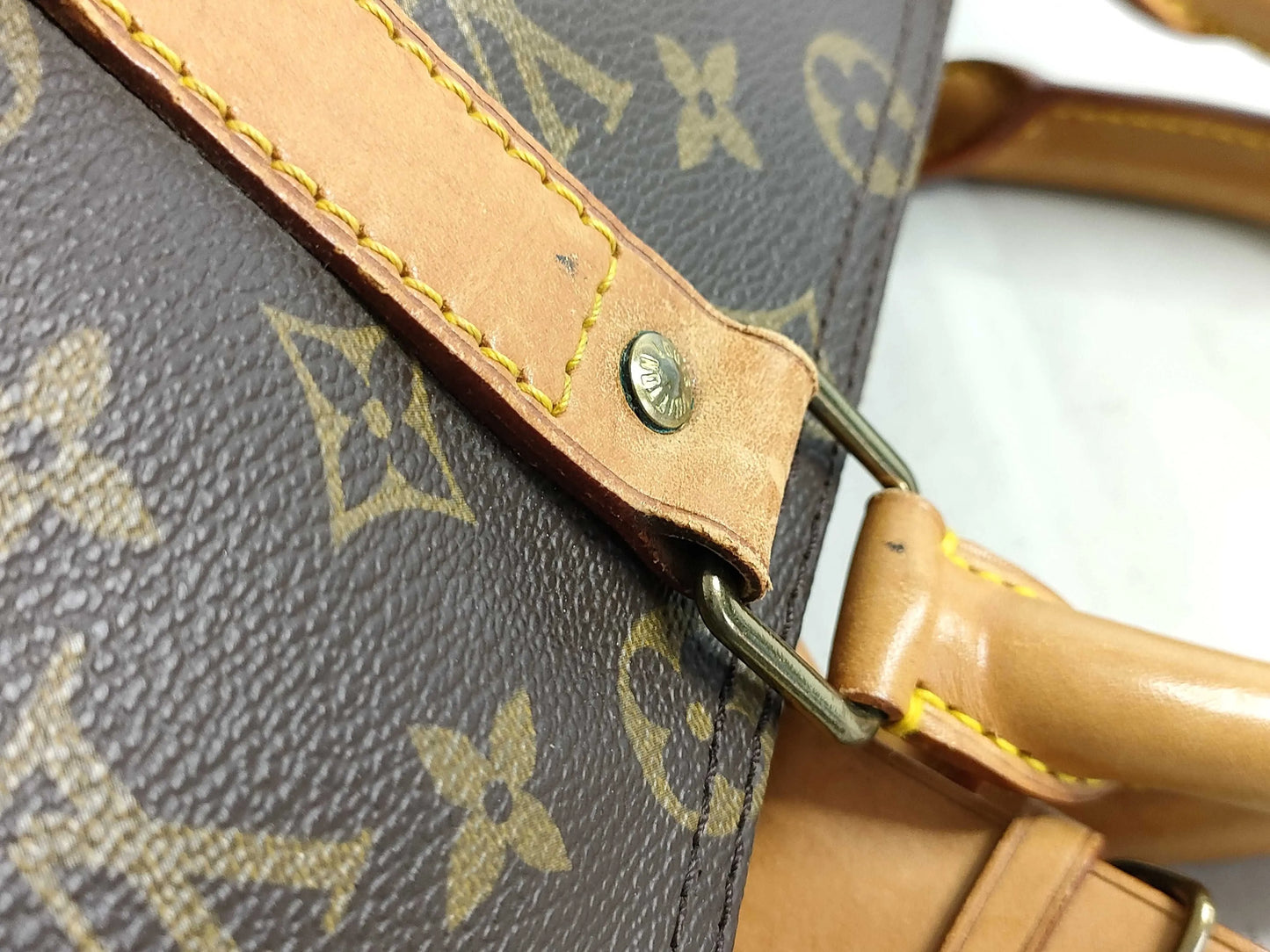Louis Vuitton Keepall Monogram Canvas, Brown, Canvas, Travel Bag