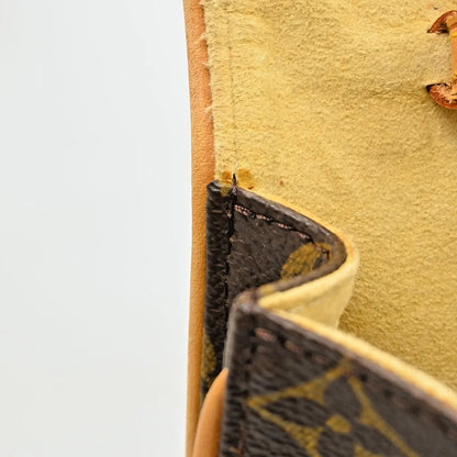 Louis Vuitton Twin Monogram Canvas, Brown, Canvas, Clutch