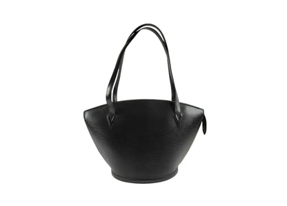 Louis Vuitton Saint Jacques Epi Leather, Black, Leather, Shoulder Bag