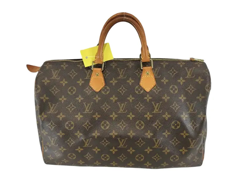 Louis Vuitton Speedy Monogram Canvas, Brown, Canvas, Handbag