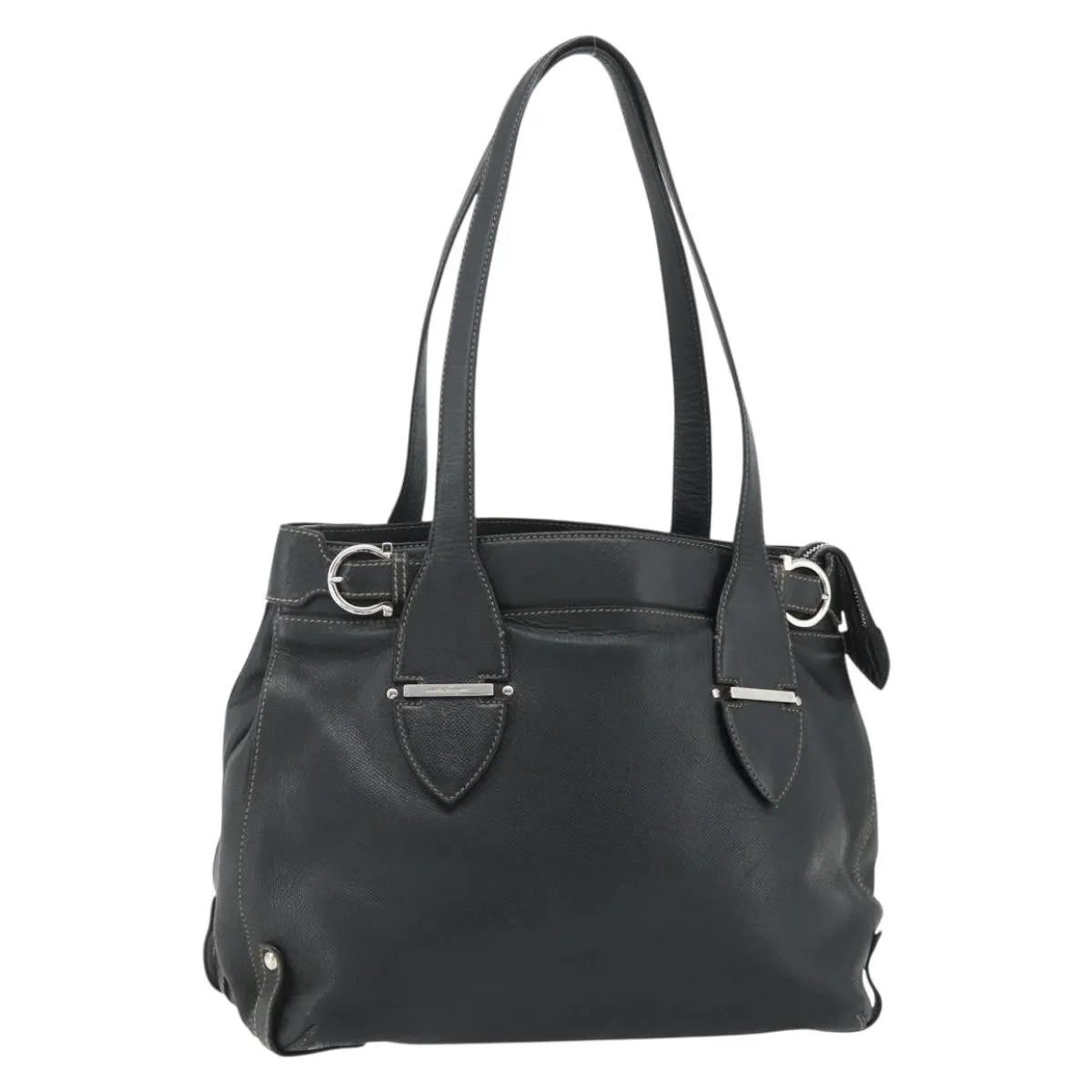 Salvatore Ferragamo Gancini Tote Leather, Multicolour, Leather, Tote Bag