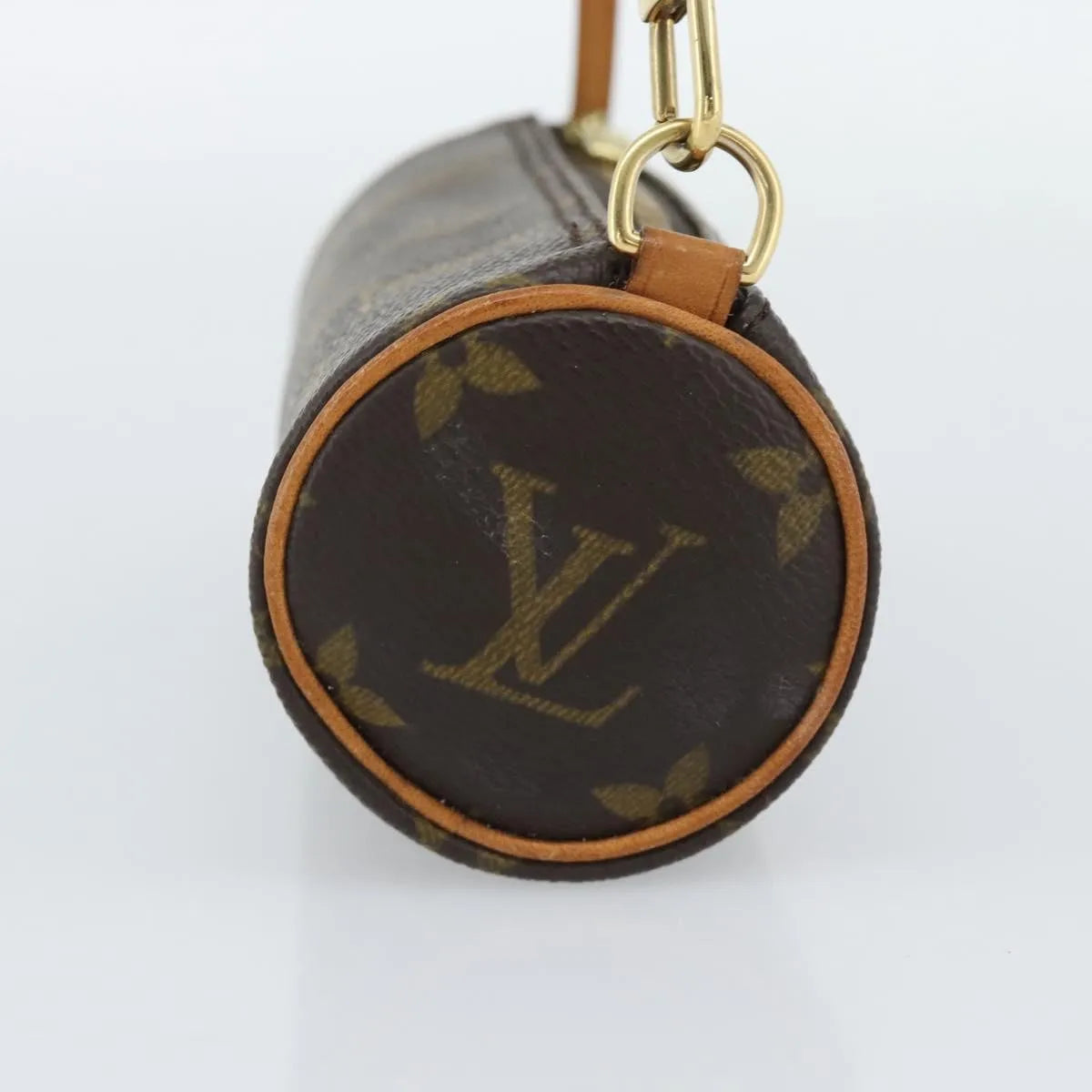 Louis Vuitton Papillon Pochette Monogram Canvas, Brown, Canvas, Clutch