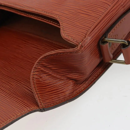Louis Vuitton Cartouchiere Epi Leather, Brown, Leather, Shoulder Bag