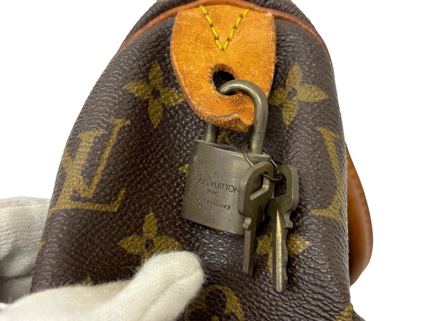 Louis Vuitton Speedy Monogram Canvas, Brown, Canvas, Handbag