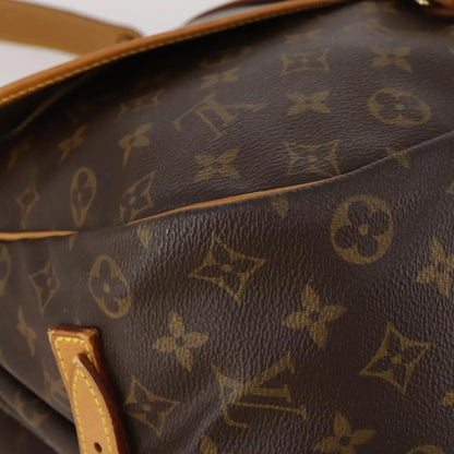 Louis Vuitton Saumur Monogram Canvas, Brown, Canvas, Shoulder Bag