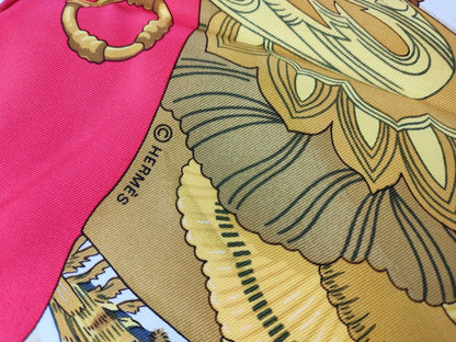 Hermes Carré 90 Silk multicolor, Multicolour, Silk, Scarf