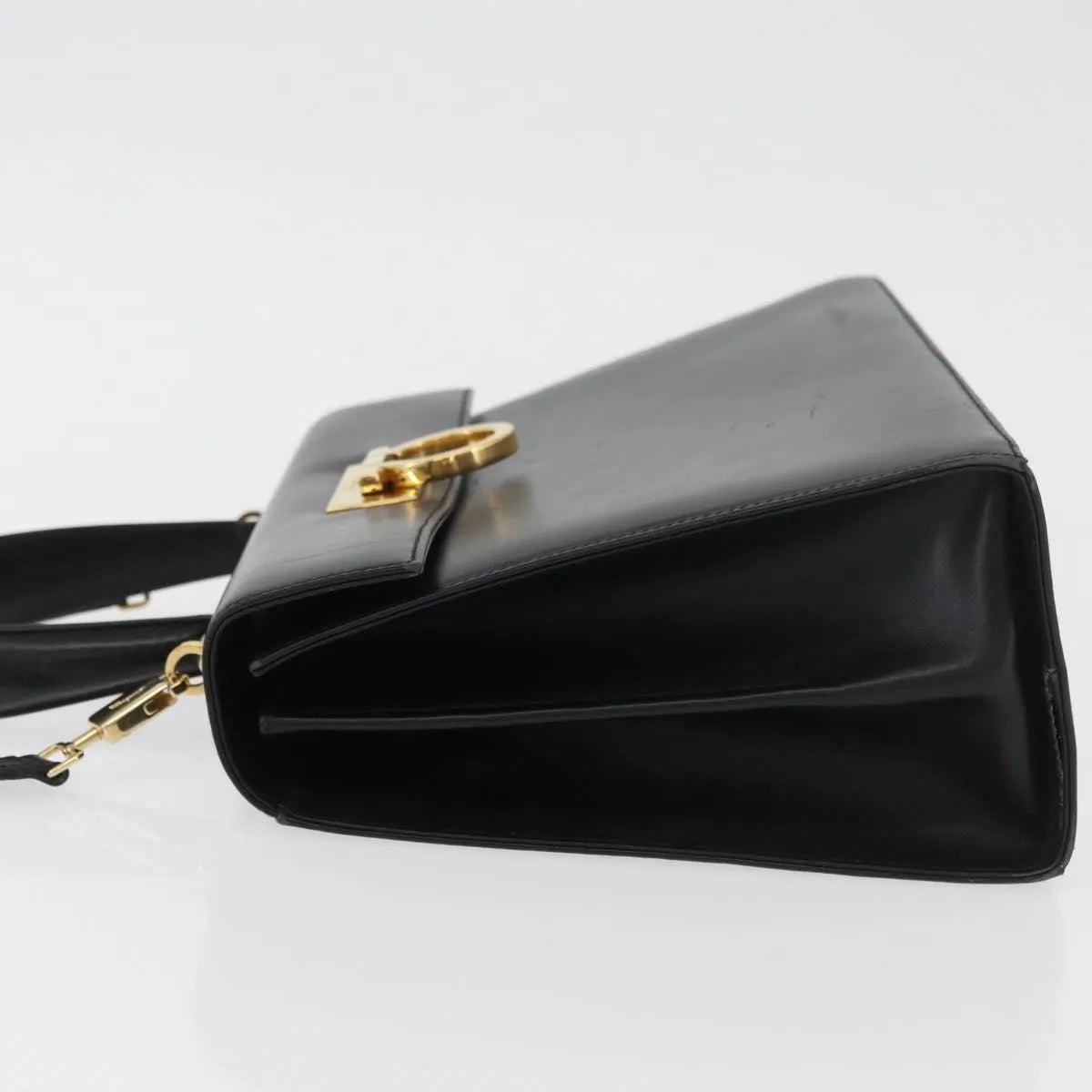Salvatore Ferragamo Convertible Top Handle Leather, Multicolour, Leather, Handbag