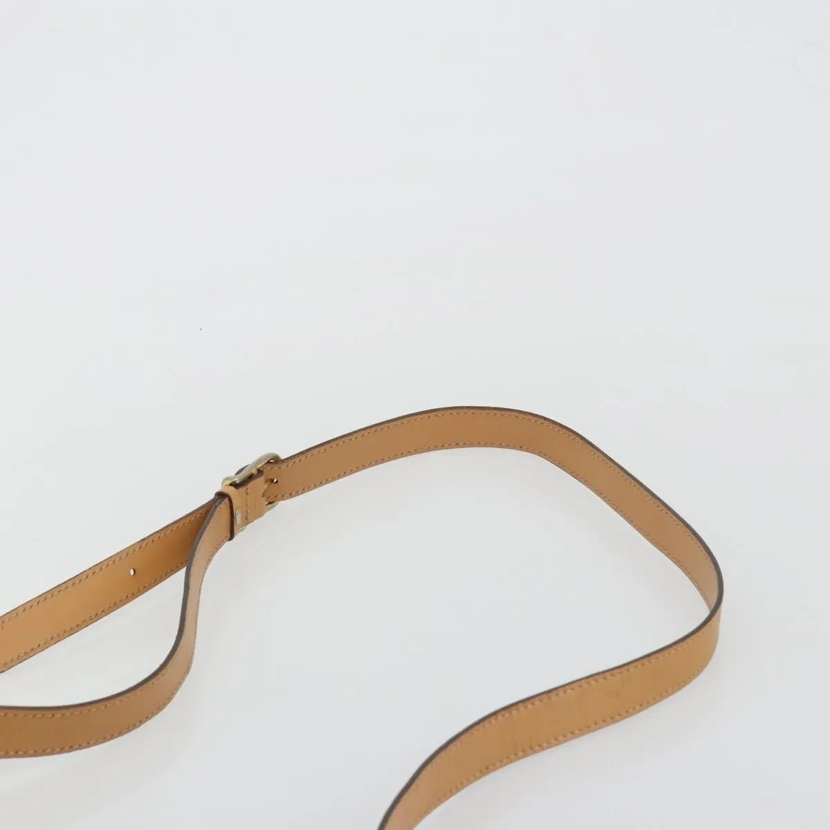 Celine Vintage Macadam Canvas and Leather, Beige, Canvas, Shoulder Bag