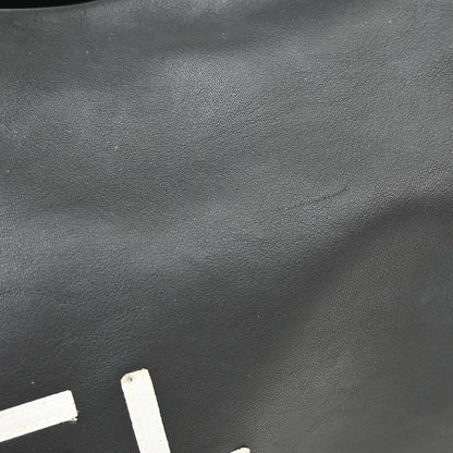 Chanel Essential 31 Rue Cambon Shopping Tote Leather, Black, Leather, Shoulder Bag