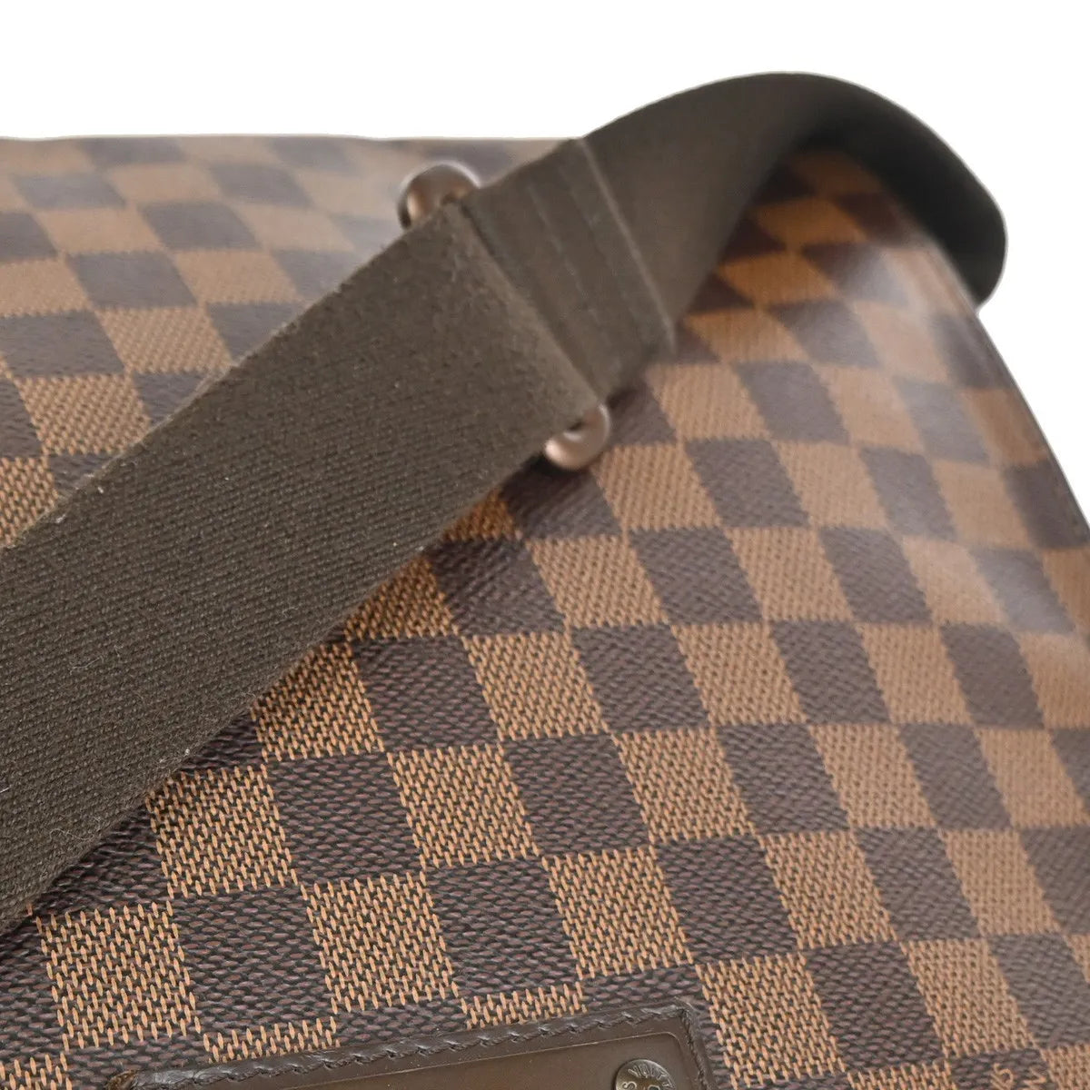 Louis Vuitton Brooklyn Damier, Brown, Canvas, Shoulder Bag
