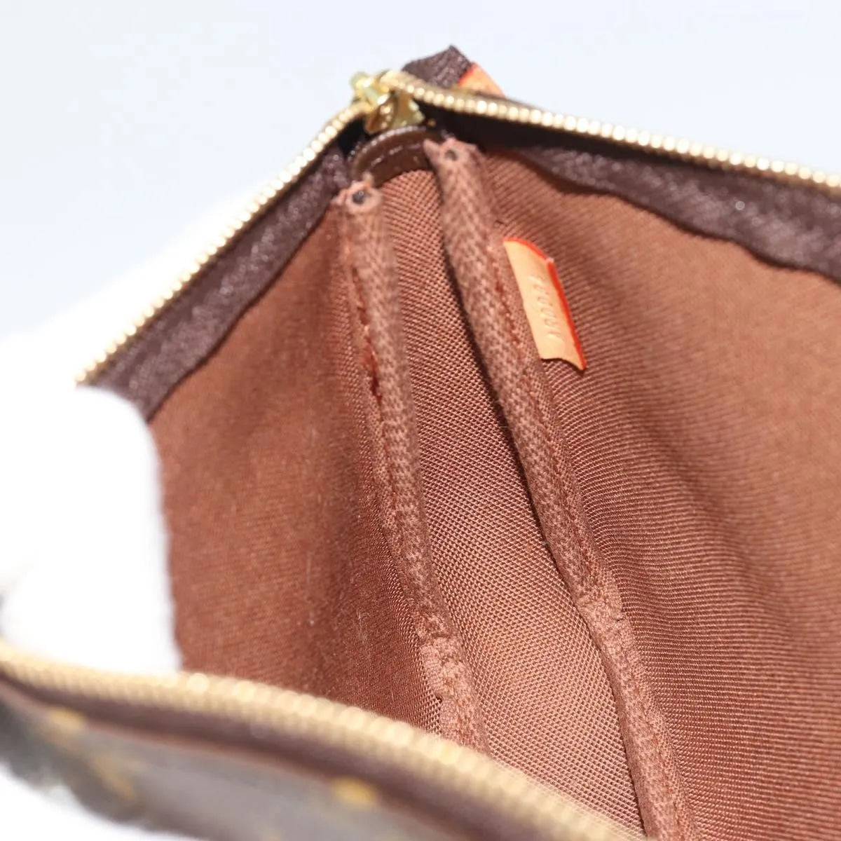 Louis Vuitton Pochette Accessoires NM Monogram Canvas, Brown, Canvas, Clutch