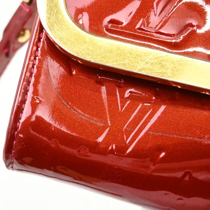 Louis Vuitton Rossmore Monogram Vernis, Red, Patent Leather, Shoulder Bag