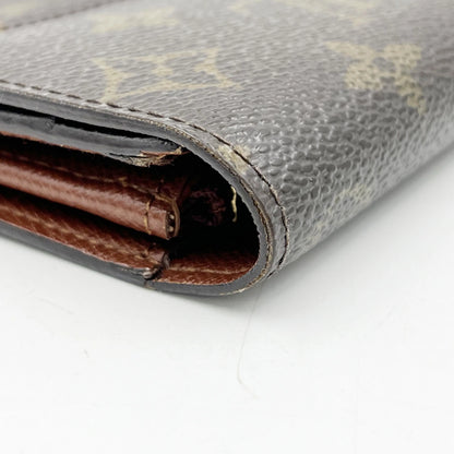 Louis Vuitton Portefeuille Sarah Monogram Canvas, Brown, Canvas, Wallet