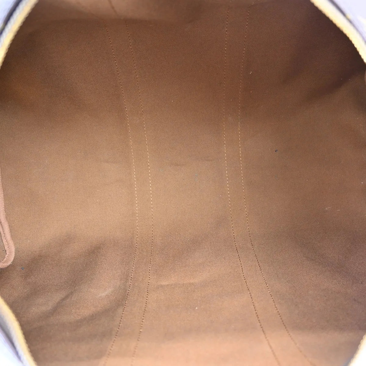 Louis Vuitton Keepall Monogram, Brown, Canvas, Travel Bag