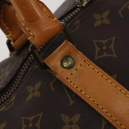 Louis Vuitton Keepall Canvas, Brown, Canvas, Travel Bag