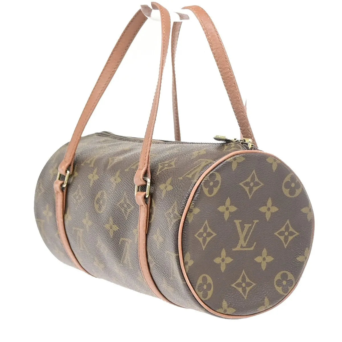 Louis Vuitton Papillon Monogram Canvas, Brown, Canvas, Handbag