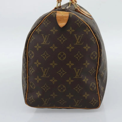 Louis Vuitton Speedy Monogram Canvas, Brown, Canvas, Handbag