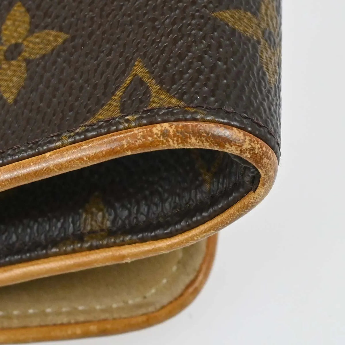 Louis Vuitton Twin GM Monogram, Brown, Canvas, Handbag