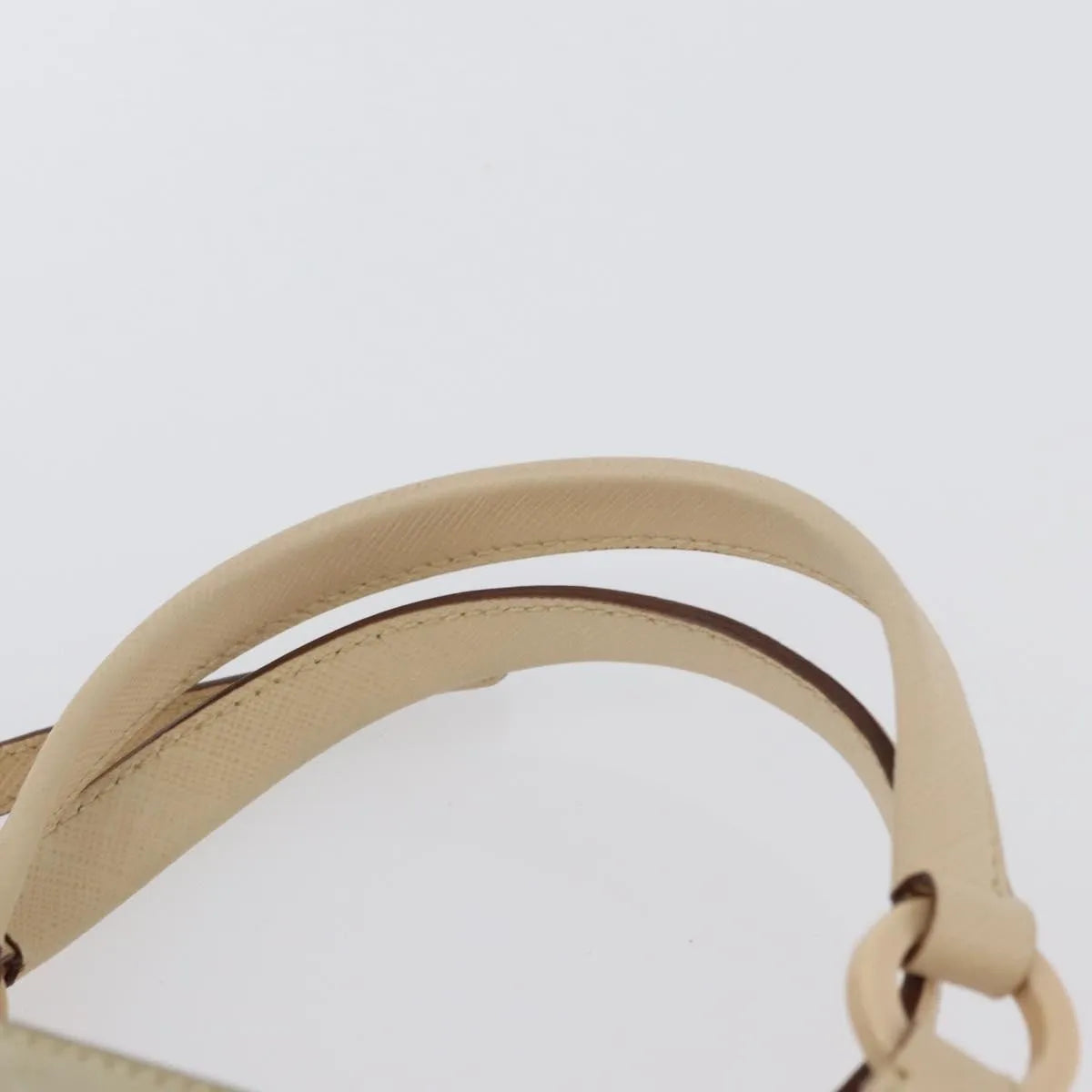 Salvatore Ferragamo Gancini Suede, Beige, Suede, Handbag