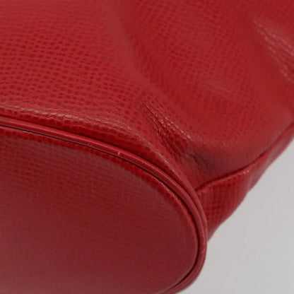 Christian Dior Vintage Tote Leather, Red, Leather, Tote Bag