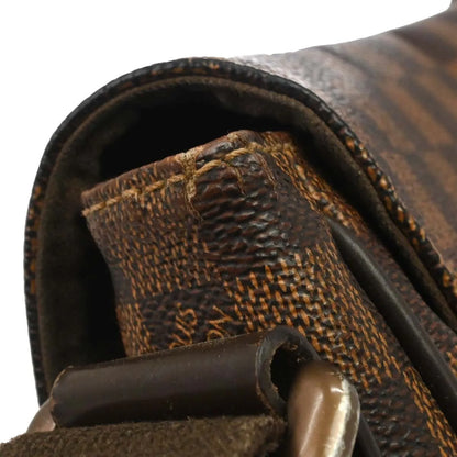 Louis Vuitton District Messenger Damier, Brown, Canvas, Shoulder Bag