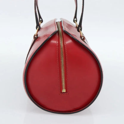 Louis Vuitton Soufflot Epi Leather, Red, Leather, Handbag