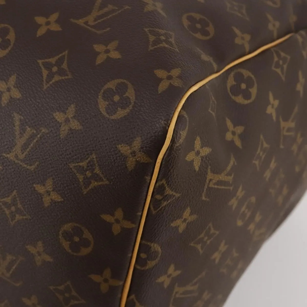 Louis Vuitton Keepall Monogram Canvas, Brown, Canvas, Travel Bag