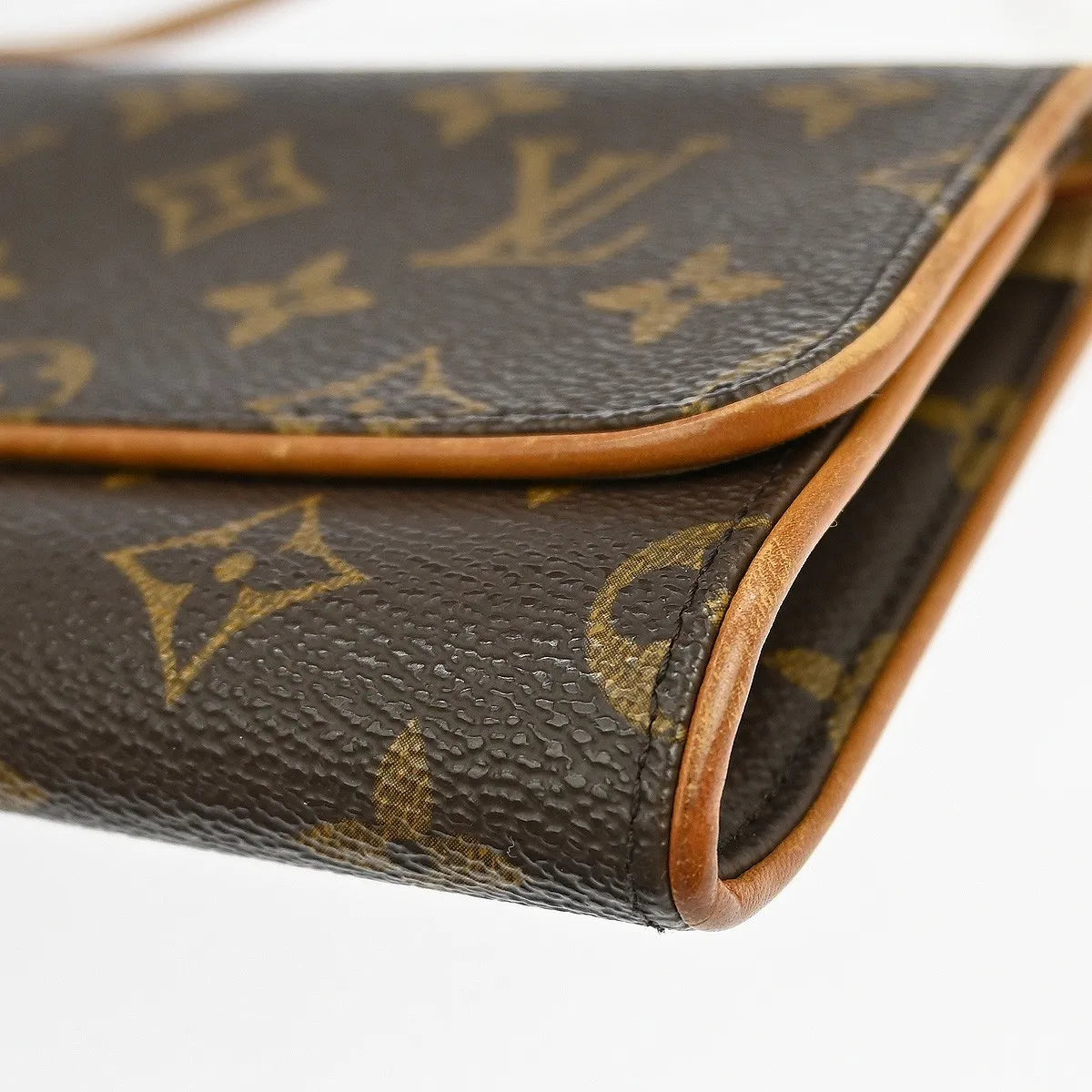 Louis Vuitton Twin Monogram Canvas, Brown, Canvas, Clutch
