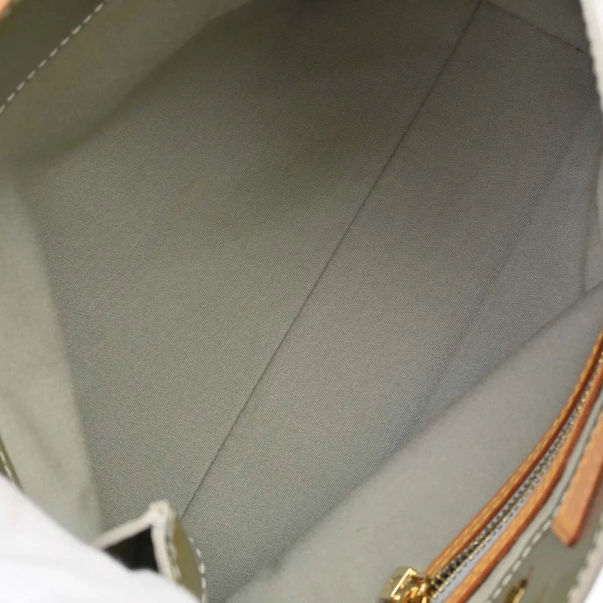 Louis Vuitton Mat Ring Agenda Cover Monogram Vernis PM, Gray, Patent Leather, Handbag