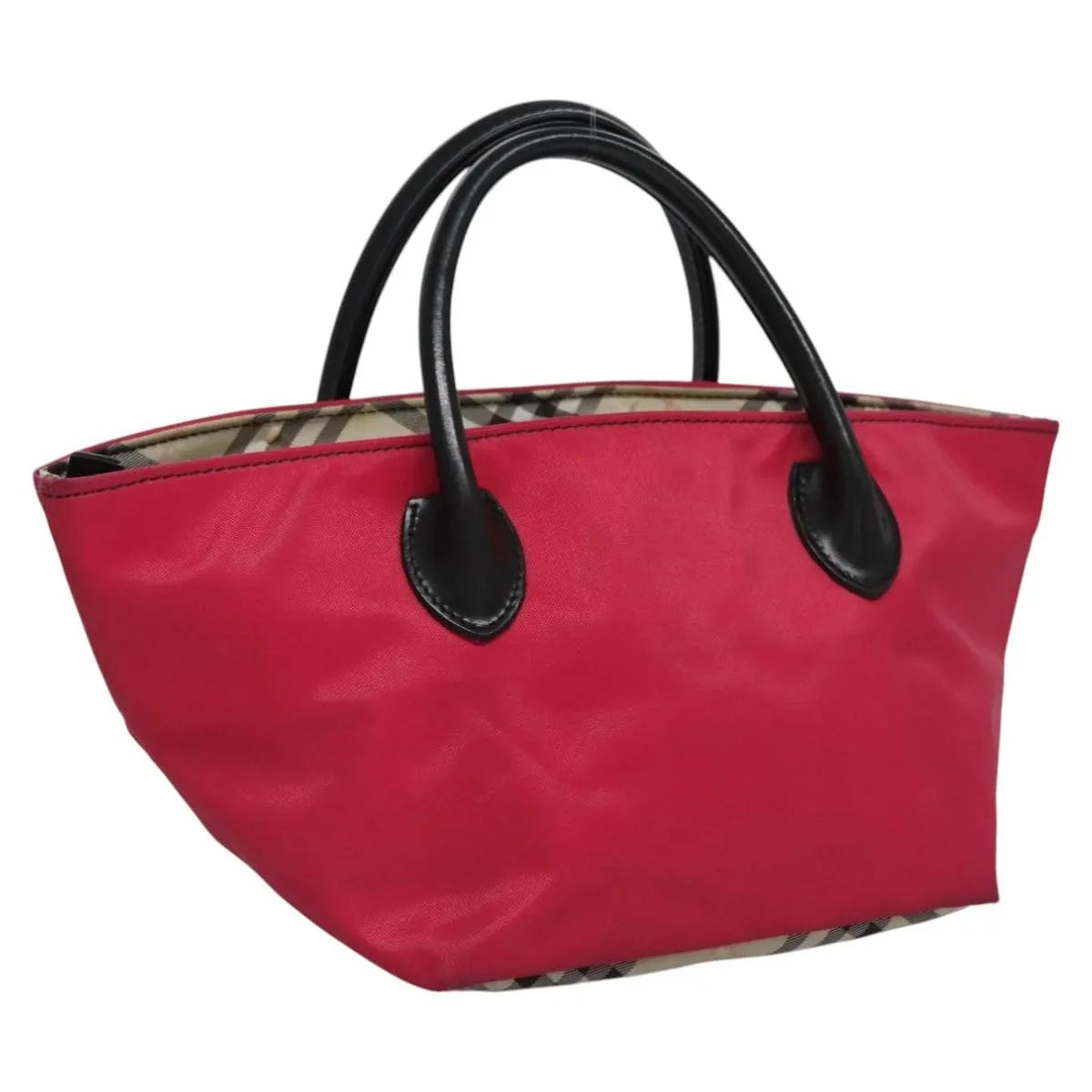 Burberry Blue Label Nylon, Pink, Nylon, Tote Bag