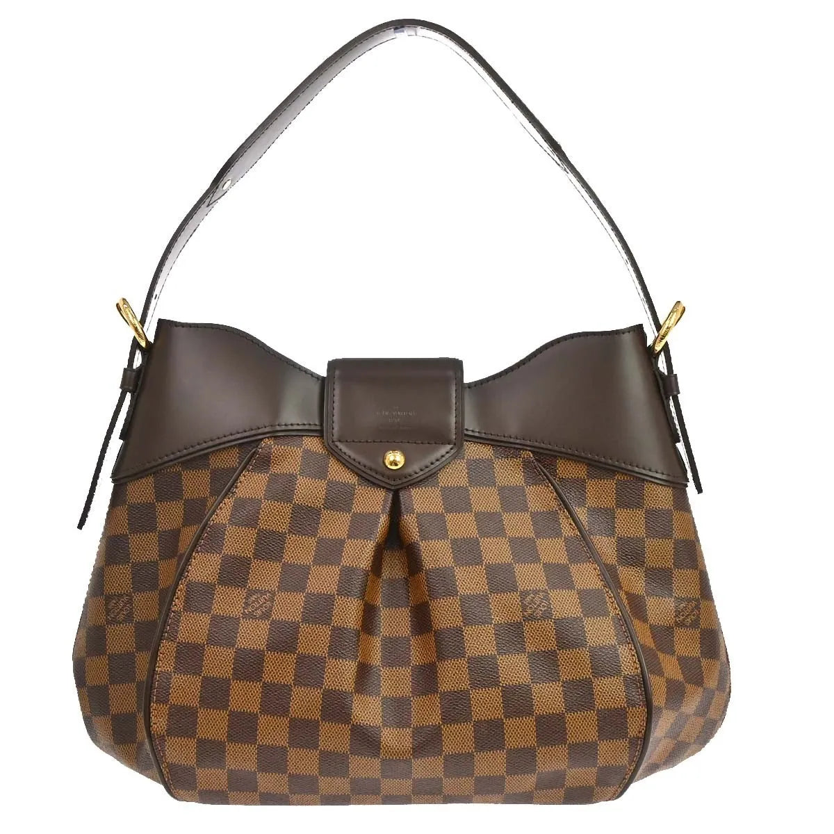 Louis Vuitton Sistina Damier, Brown, Canvas, Shoulder Bag