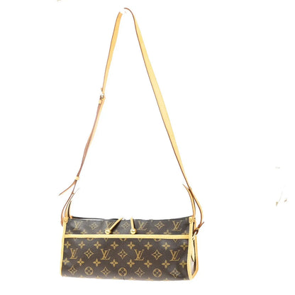 Louis Vuitton Popincourt Monogram Canvas, Brown, Canvas, Shoulder Bag
