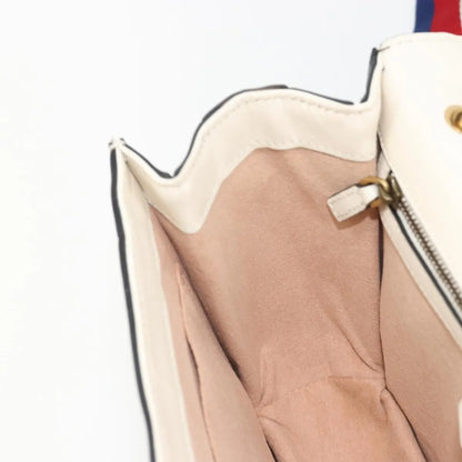 Gucci Queen Margaret Flap Colorblock Leather, Black, Leather, Shoulder Bag