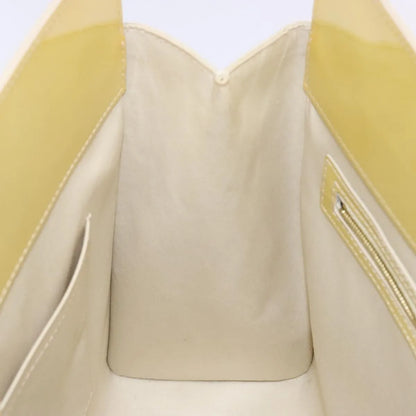 Louis Vuitton Catalina Monogram Vernis, Yellow, Patent Leather, Tote Bag