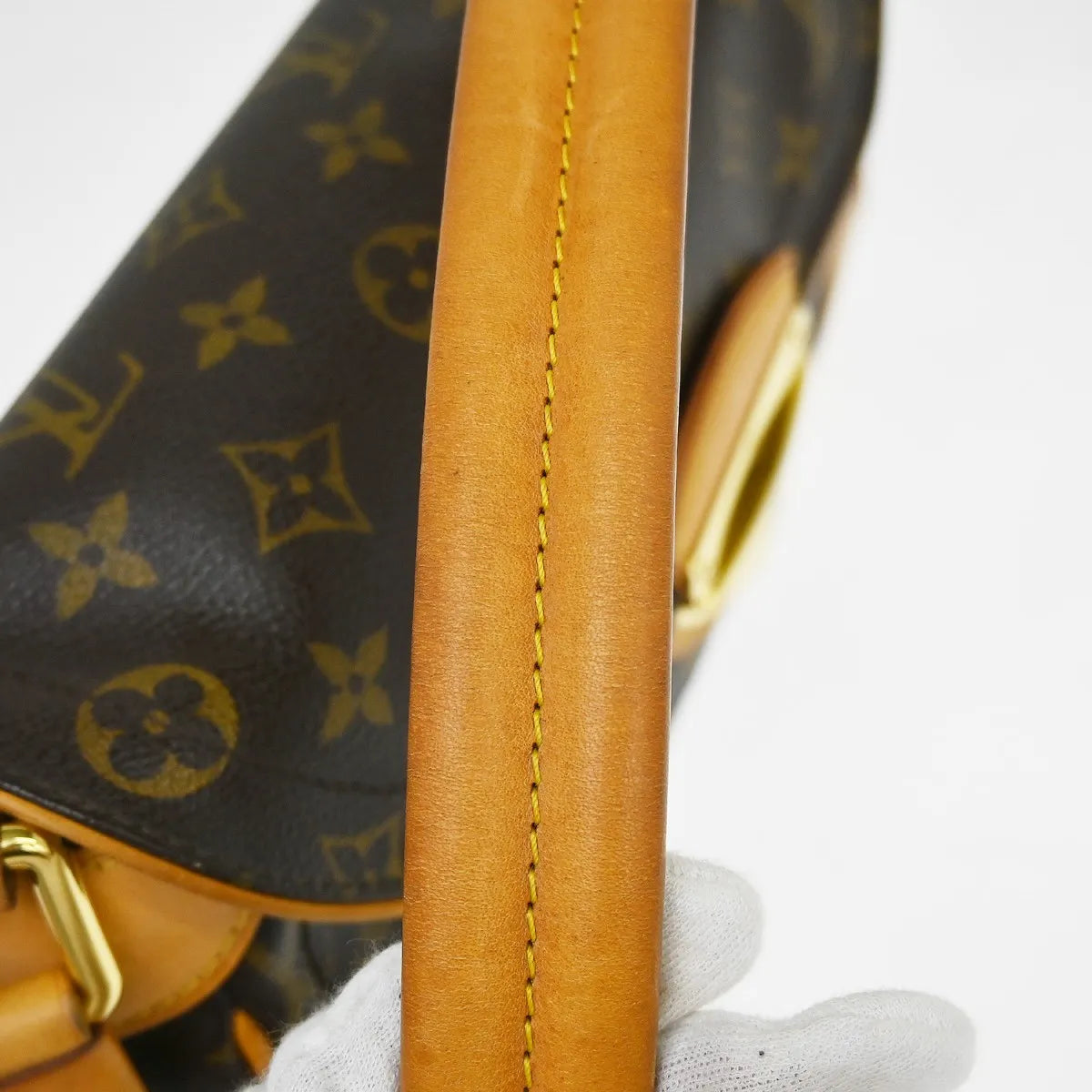 Louis Vuitton Beverly Monogram Canvas, Brown, Canvas, Handbag