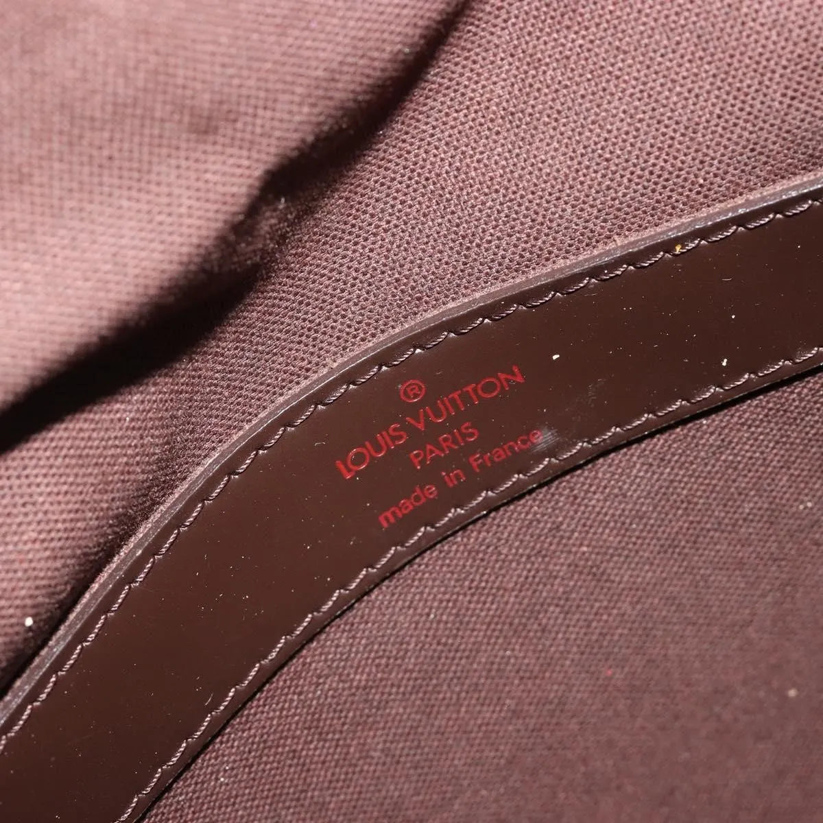 Louis Vuitton Naviglio Damier, Brown, Canvas, Shoulder Bag