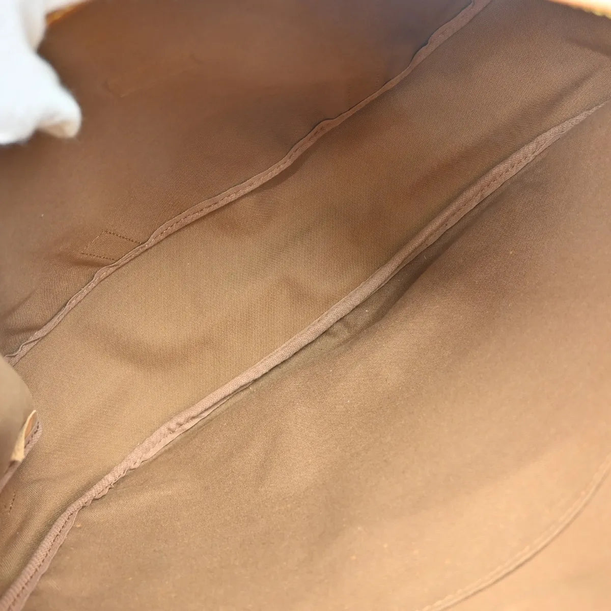 Louis Vuitton Saumur Canvas, Brown, Canvas, Shoulder Bag