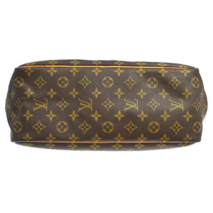 Louis Vuitton Bowling Vanity Printed Tuffetage with Leather, Brown, Canvas, Handbag