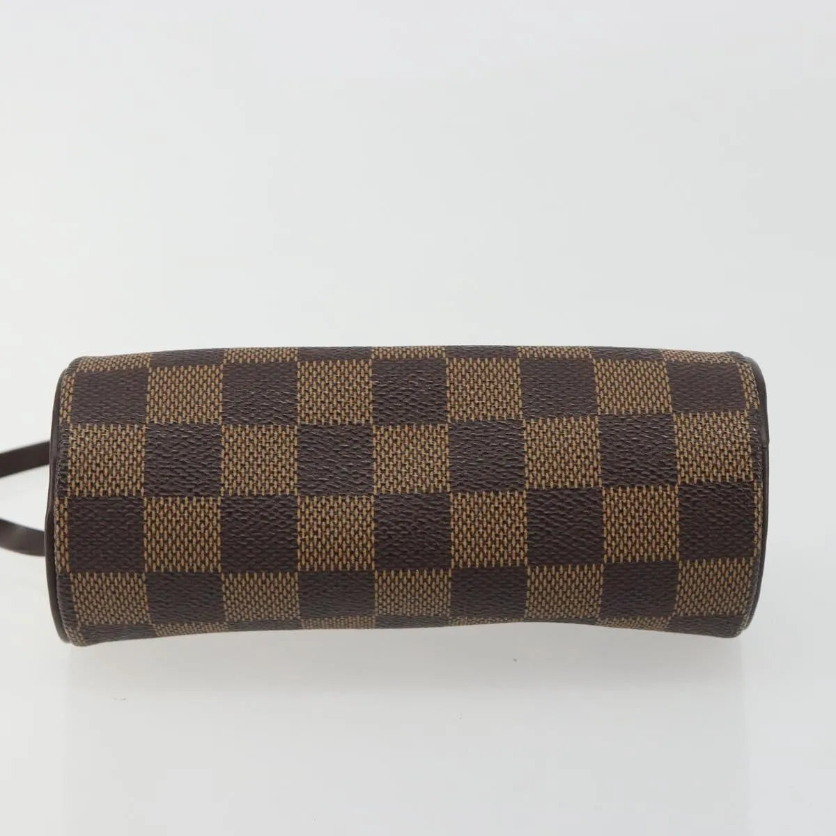 Louis Vuitton Papillon Pochette Damier, Brown, Canvas, Clutch