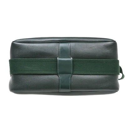 Louis Vuitton Reporter Taiga Leather, Green, Leather, Shoulder Bag