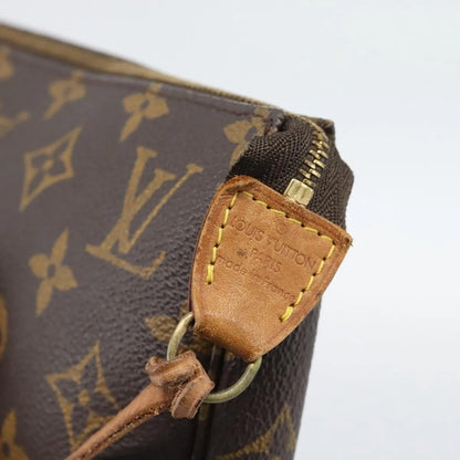 Louis Vuitton Pochette Accessoires Monogram, Brown, Canvas, Clutch